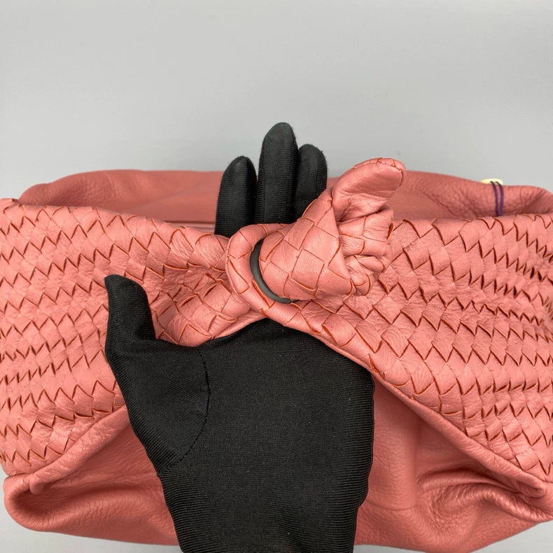 BV Vintage Woven Shoulder Bag