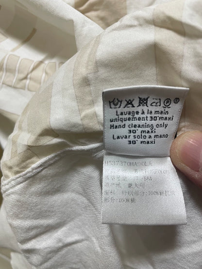 Hermes Short Sleeve Polo Shirt White