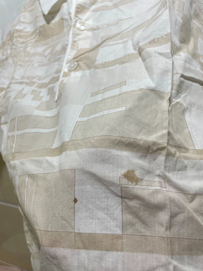 Hermes Short Sleeve Polo Shirt White