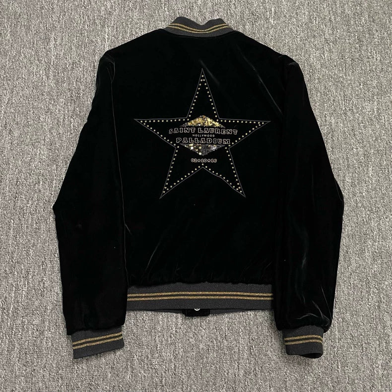 Saint Laurent Velvet Jacket Hollywood Edition