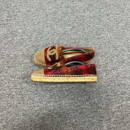 Chanel Limited Edition Wool Fisherman Shoes