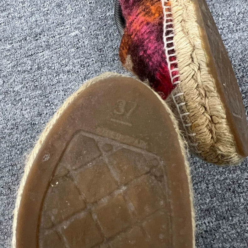 Chanel Limited Edition Wool Fisherman Shoes