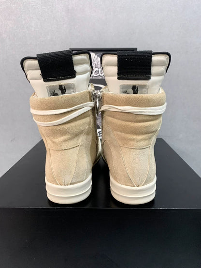 Rick Owens Geobasket Suede High-Top Sneakers-yf