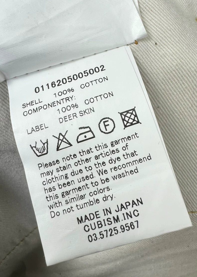 VISVIM 16aw Original Color Jeans