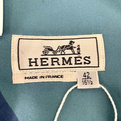 Hermes Colorful Geometric Pattern Hooded Jacket