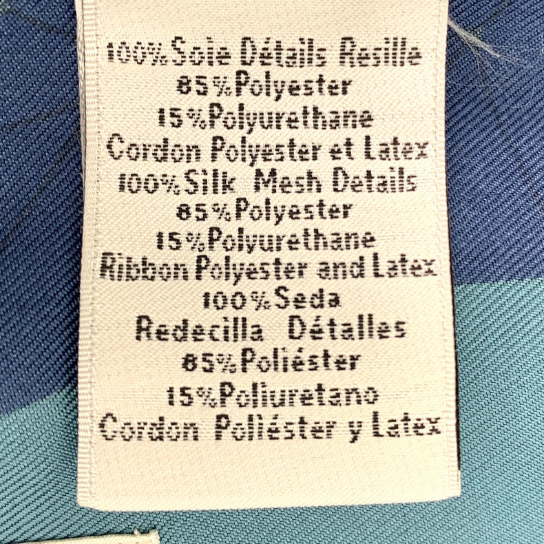 Hermes Colorful Geometric Pattern Hooded Jacket