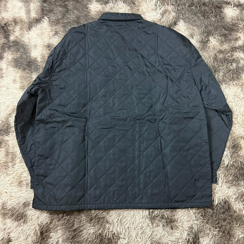 Prada Re-Nylon Quilted Jacket Black