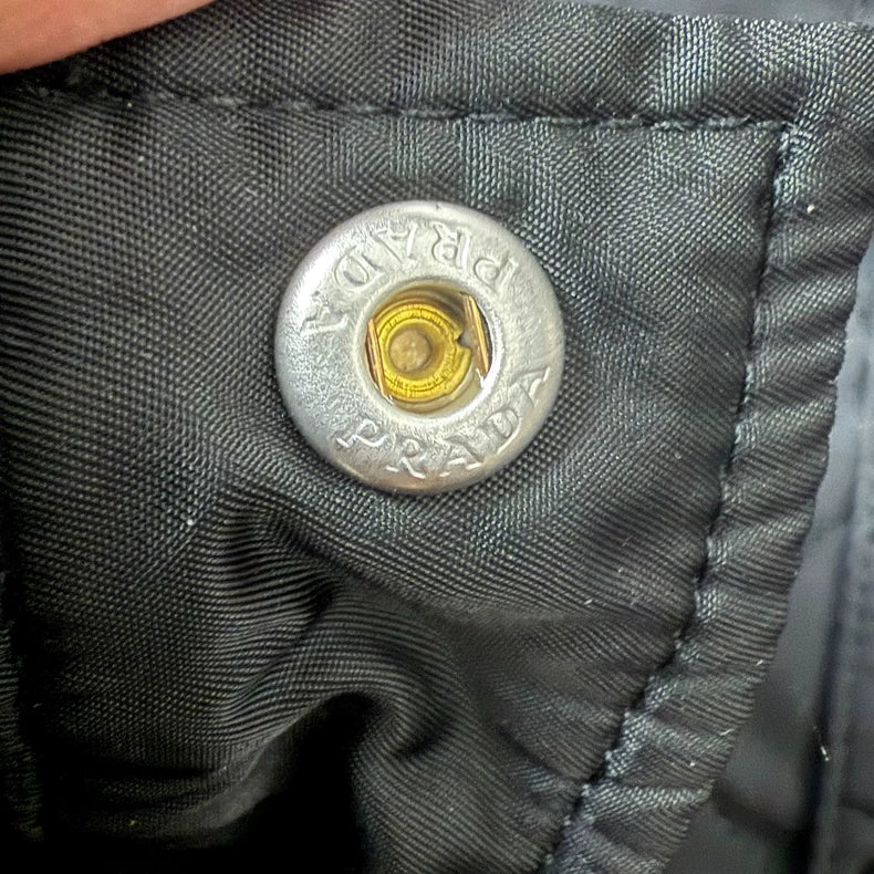 Prada Re-Nylon Quilted Jacket Black