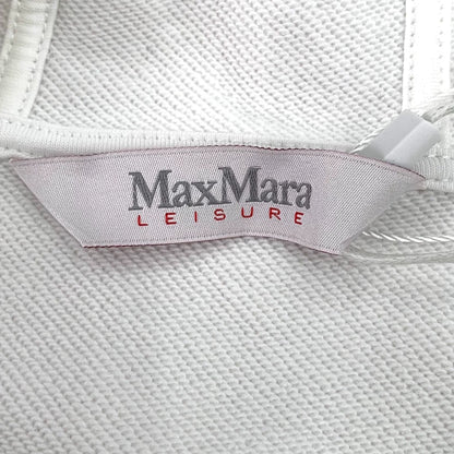 Maxmara White Logo Hoodie L Size