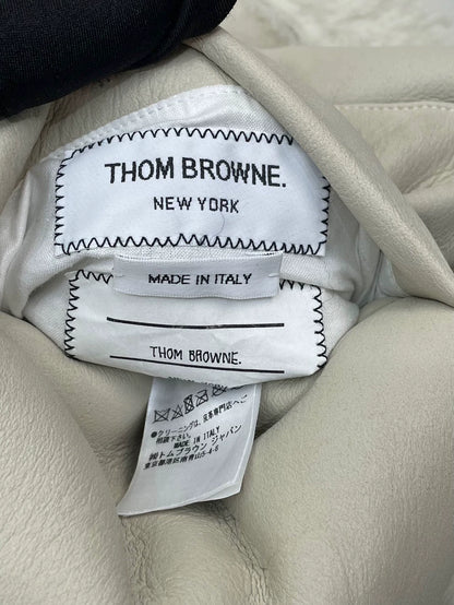 Reversible Wool Fur Coat