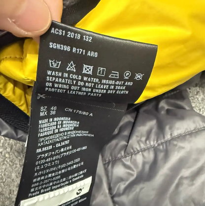 Prada Men's Gray Quilted Down Jacket