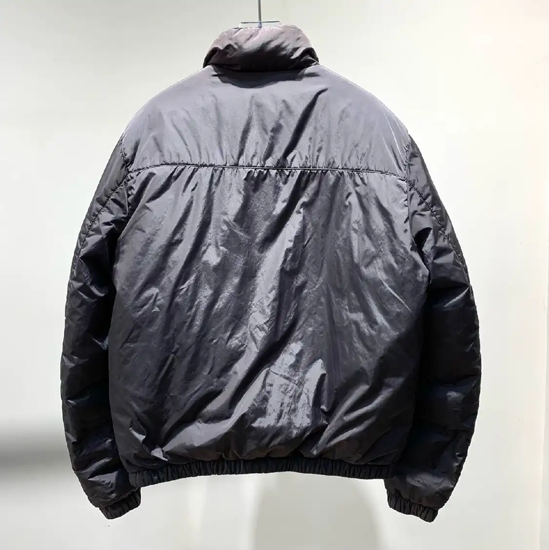 Prada Men's Blue Nylon Puffer Jacket