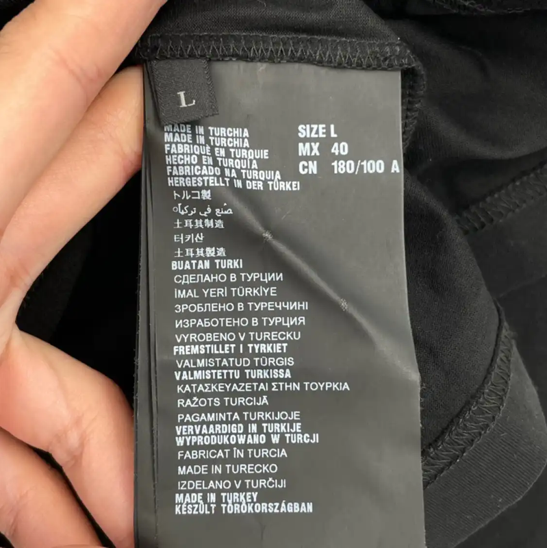 Prada Black Long Sleeve Cotton Shirt for Men