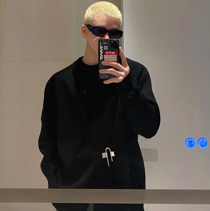 Givenchy Black Wool Men's Cardigan 0089