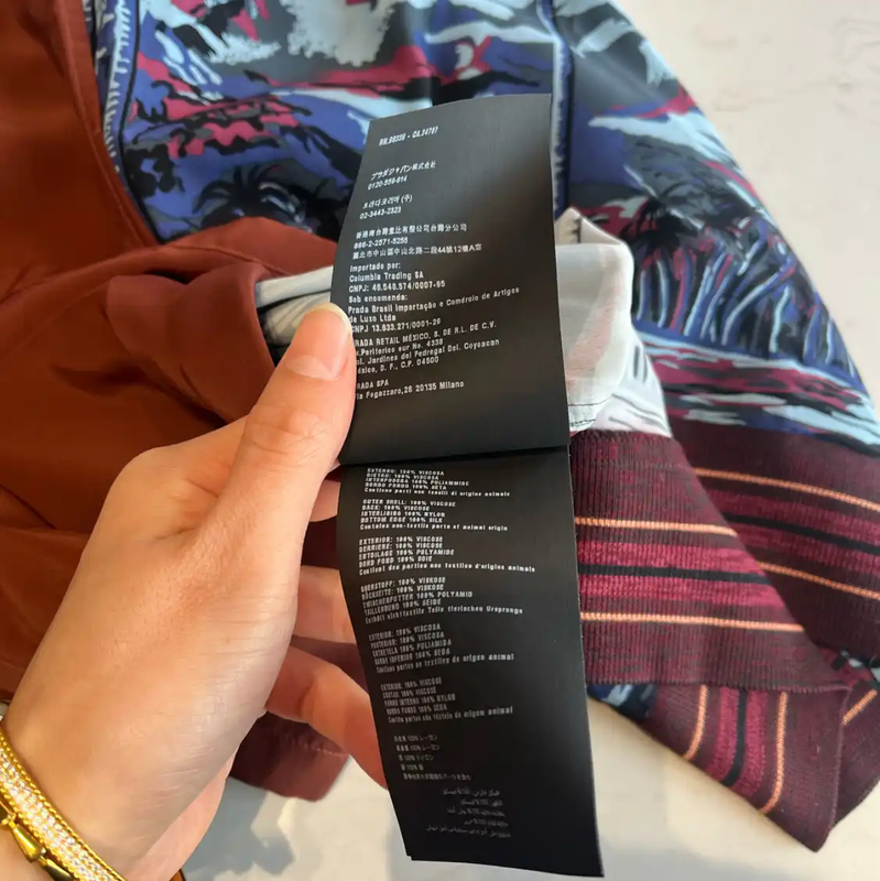 Prada Multi-Color Men's T-Shirt