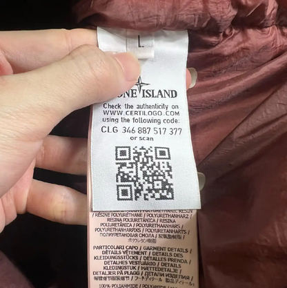 Stone Island Brown Puffer Jacket for Men 0089