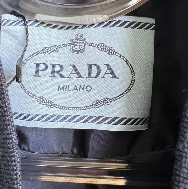 Prada Blue Men's Puffer Jacket