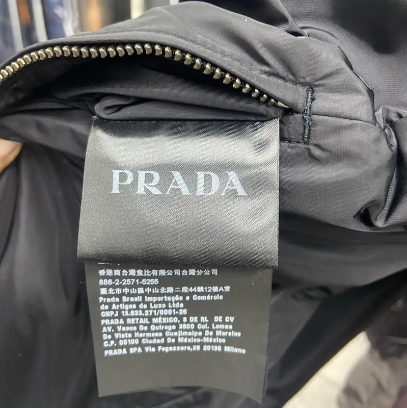Prada Black Polyester Men's Jacket