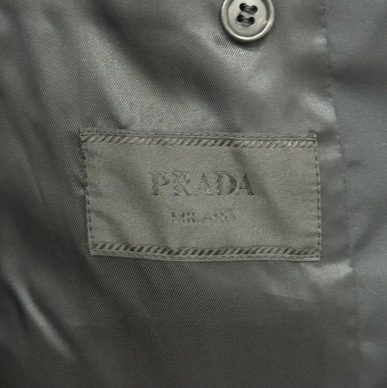 Prada Black Men's Outerwear Blazer