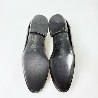 Gucci Patent Leather Slip-On Casual Shoes 0079