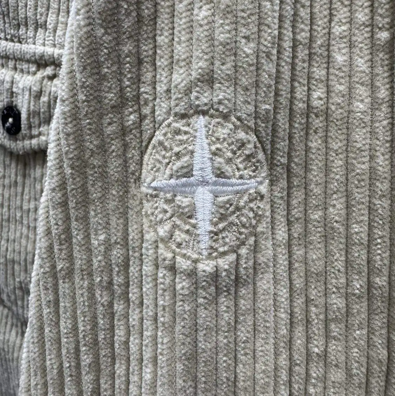 Stone Island M Yellow Corduroy Jacket 0089