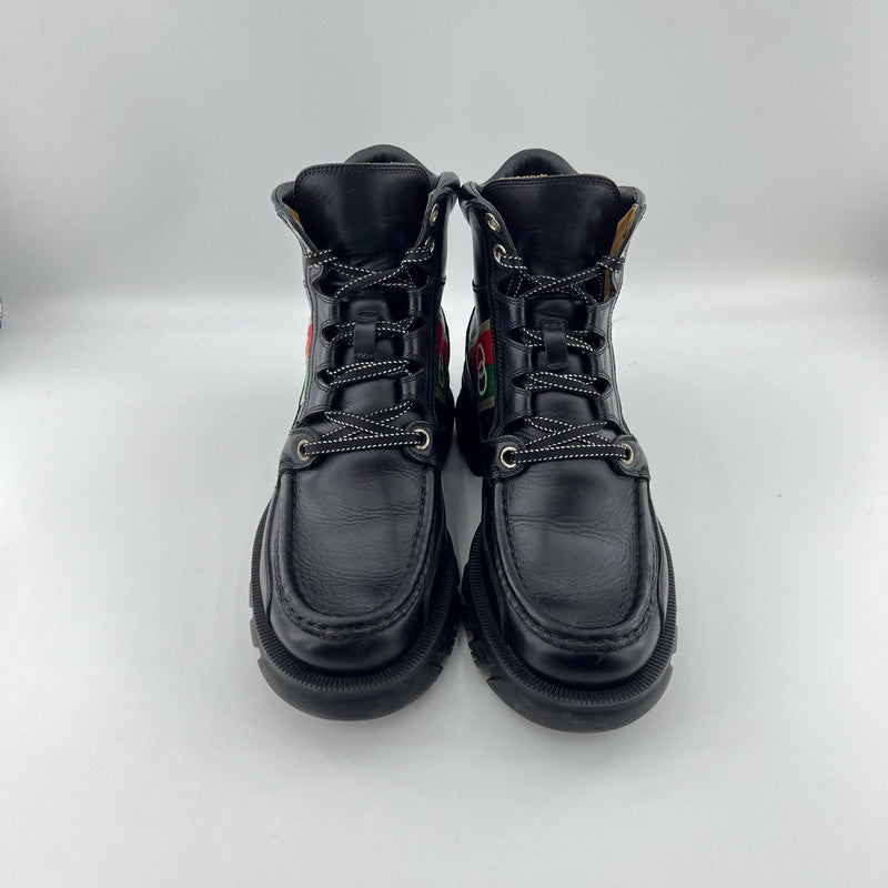 Gucci Double G Ankle Boots in Black 0079