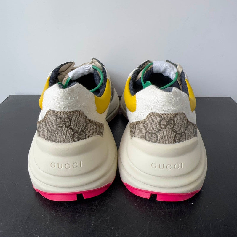Gucci Rhyton Low-Top Printed Dad Sneakers 0079