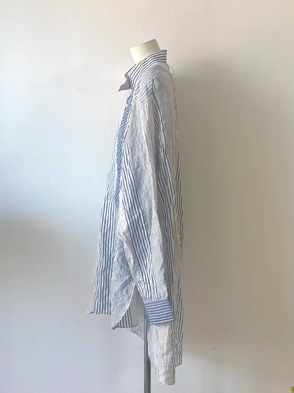 Loewe Multi-Striped Cotton Long Sleeve Shirt 0089