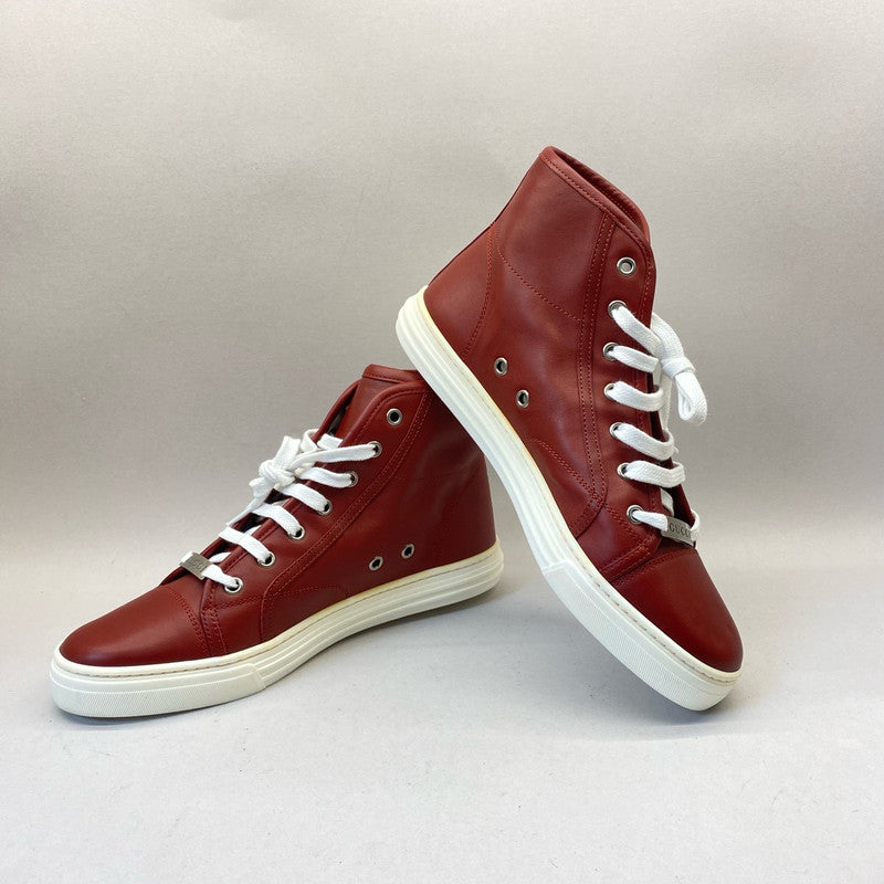 Gucci High-Top Sneakers in Red 0079