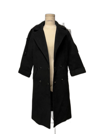 Vintage Givenchy Double-Breasted Wool Coat