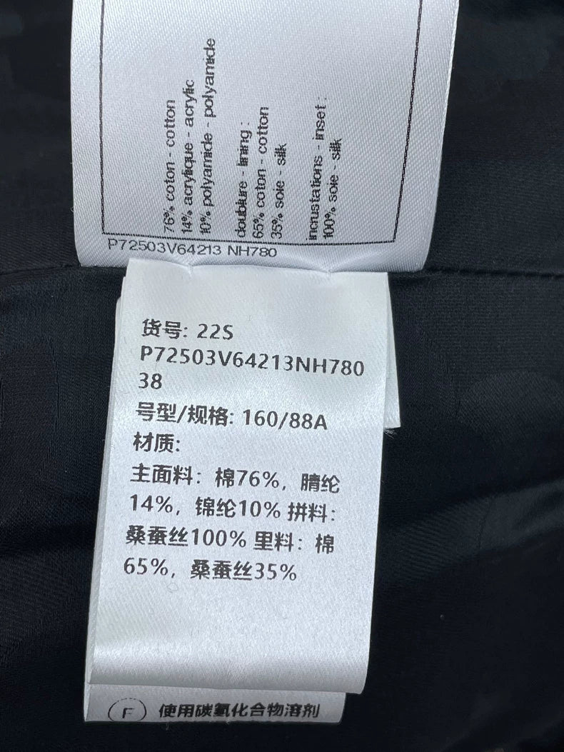 Colorful Diamond Pattern Round Neck Jacket