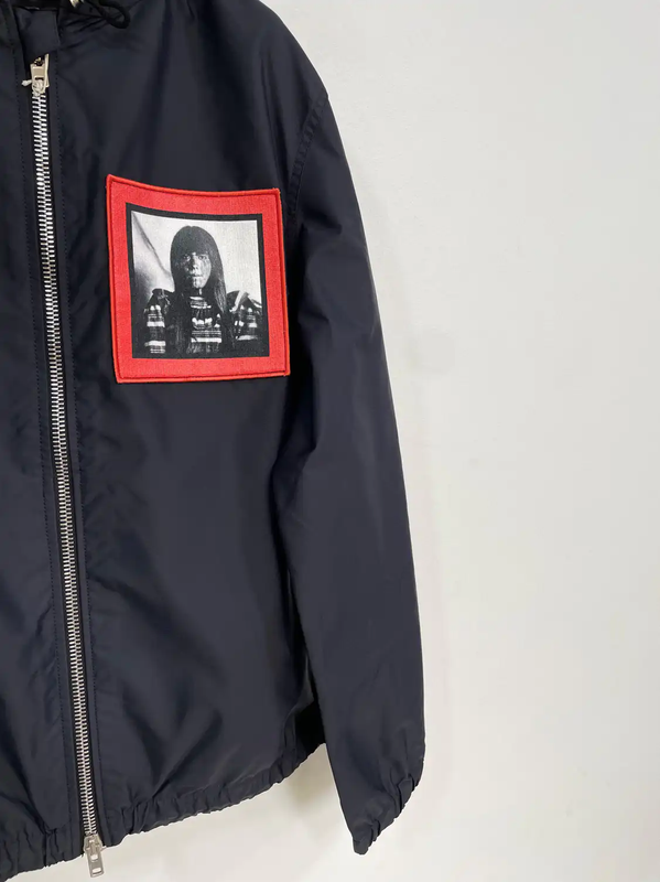 Givenchy Black Hooded Men's Jacket 0089