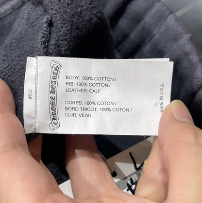 Chrome Hearts Men's Black Cotton Shorts 0089