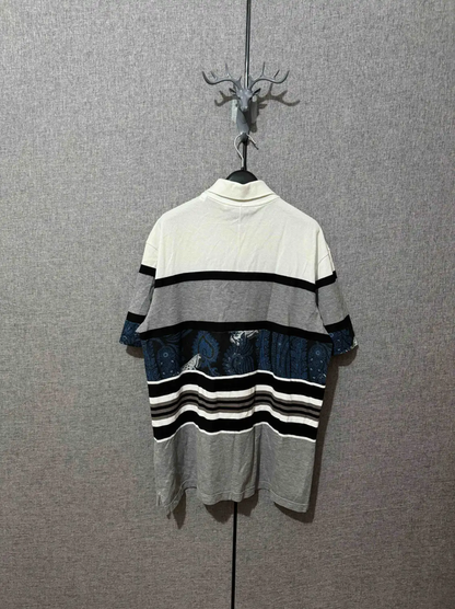 Givenchy Colorblock Cotton Men's Polo Shirt 0089