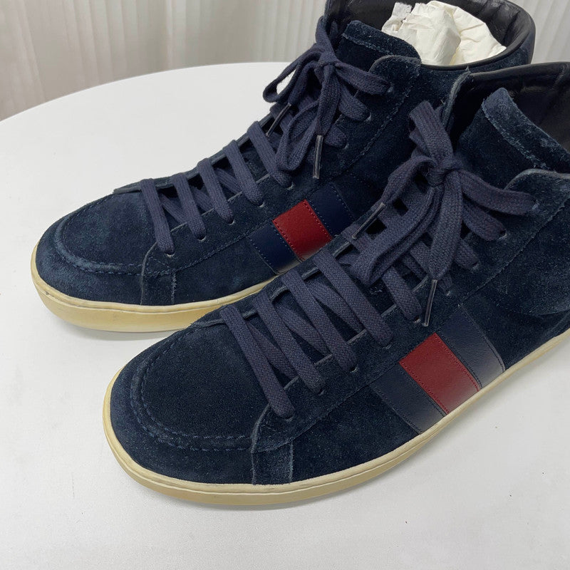 Gucci Suede High-Top Sneakers for Men 0079