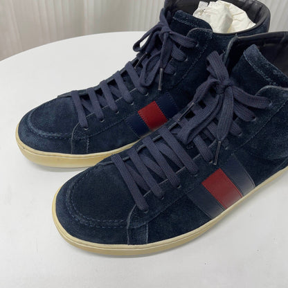 Gucci Suede High-Top Sneakers for Men 0079