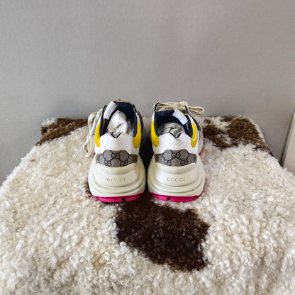 Gucci Rhyton Monogram Low-Top Sneakers for Men 0079