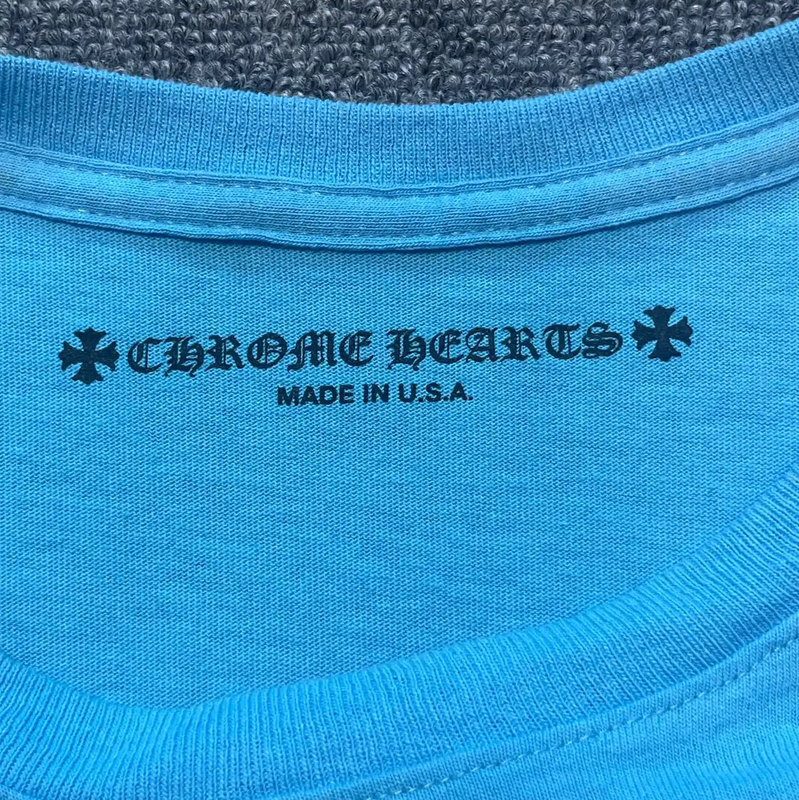 Chrome Hearts Long Sleeve Blue T-Shirt 0089