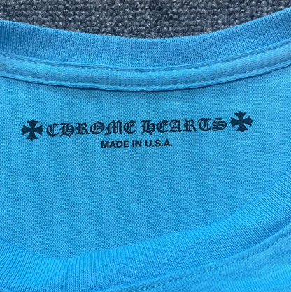 Chrome Hearts Long Sleeve Blue T-Shirt 0089