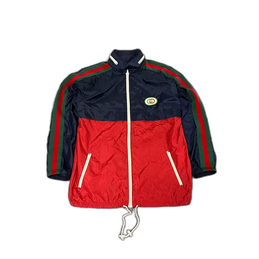 Gucci Color Block Windbreaker Jacket