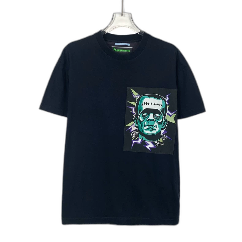 Prada Frankenstein Graphic Cotton T-Shirt M