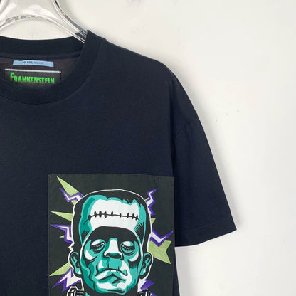 Prada Frankenstein Graphic Cotton T-Shirt M