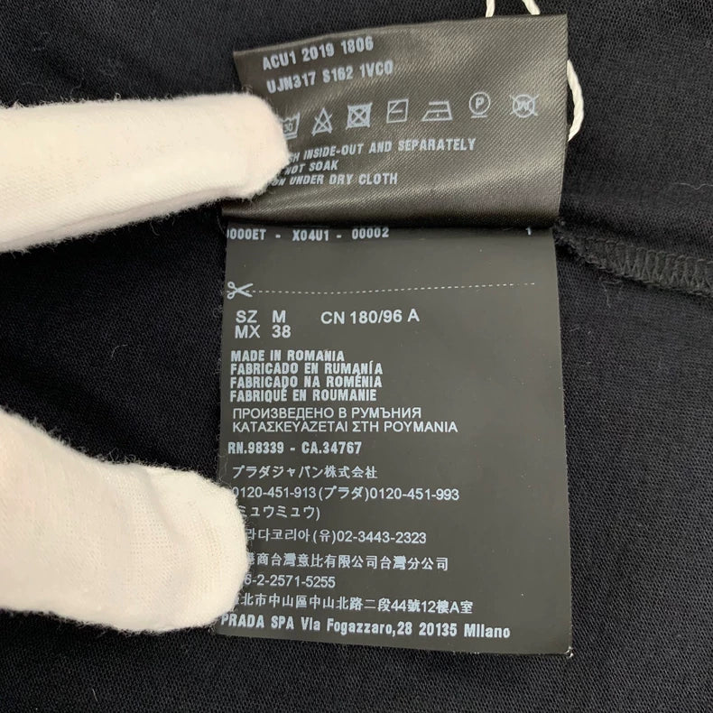 Prada Frankenstein Graphic Cotton T-Shirt M