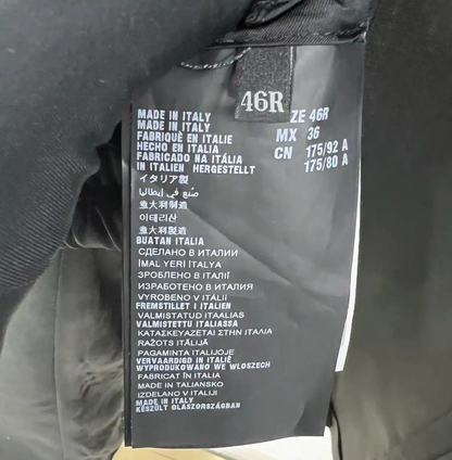 Prada Black Wool Short Jacket for Men