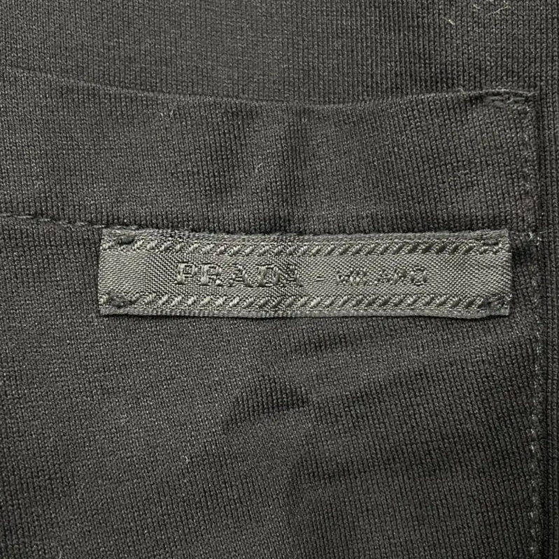 Prada Black Long Sleeve Cotton Shirt for Men