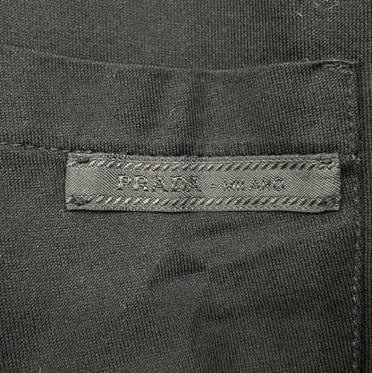 Prada Black Long Sleeve Cotton Shirt for Men