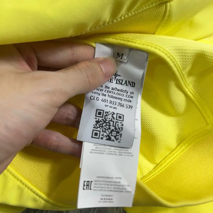 Stone Island Yellow Men's Lightweight Jacket 0089