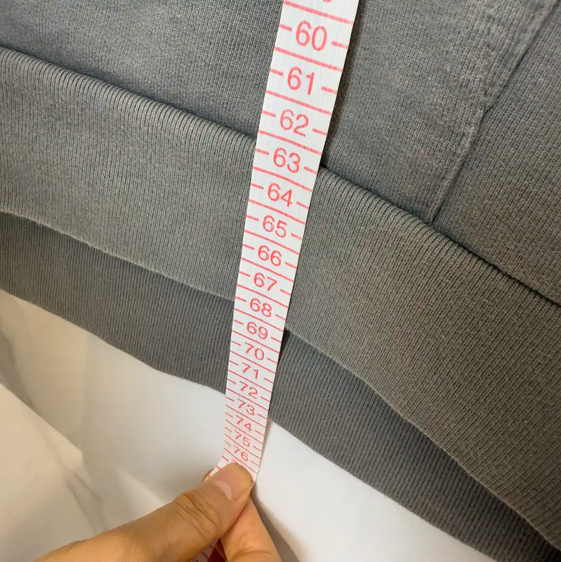 Prada Gray Logo Men's Long Sleeve Hoodie