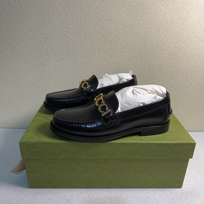 Gucci Black Slip-On Casual Shoes for Men 0079