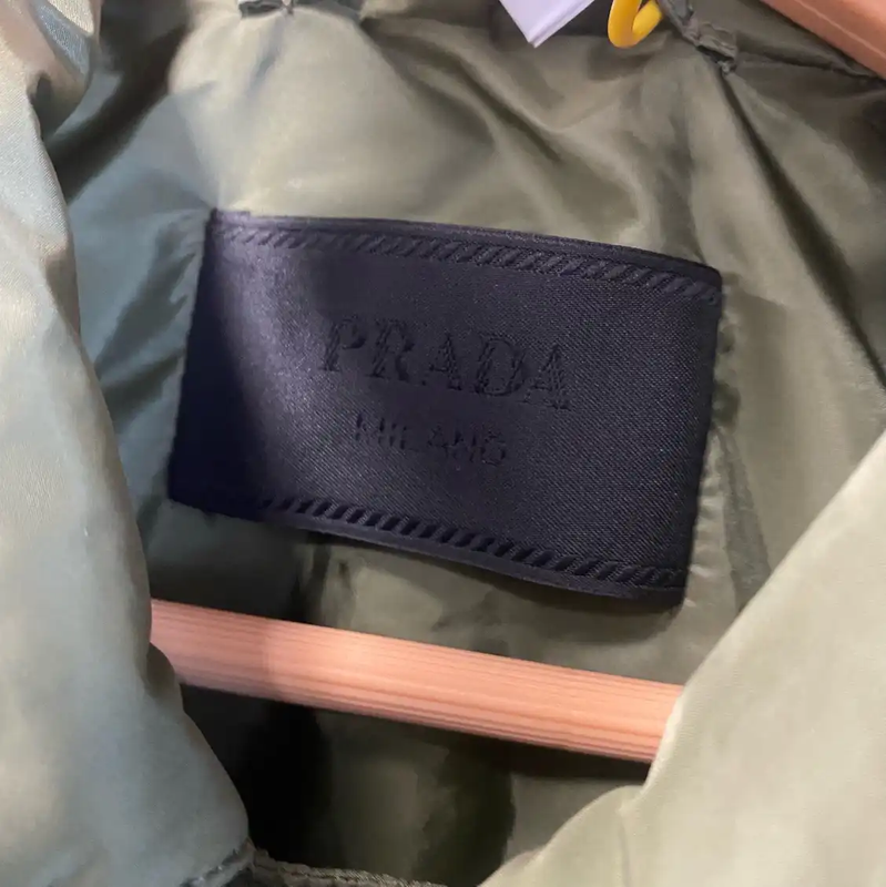 Prada Military Green Cotton Men's Jacket